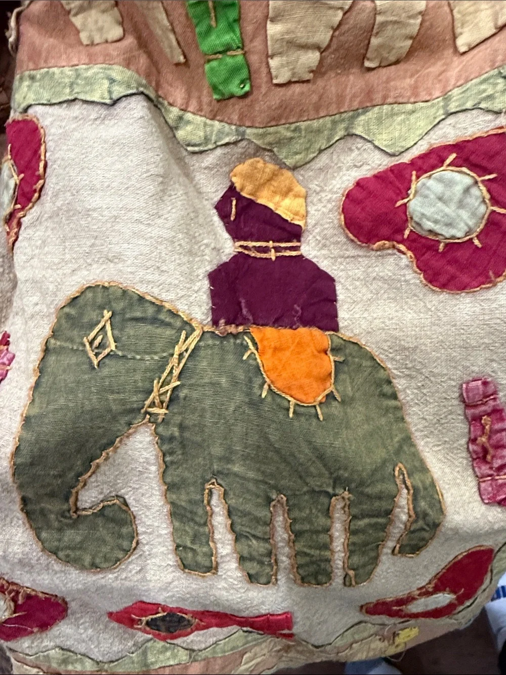 vintage patchwork, quilted hand, quilted jacket - Picture 9 of 9